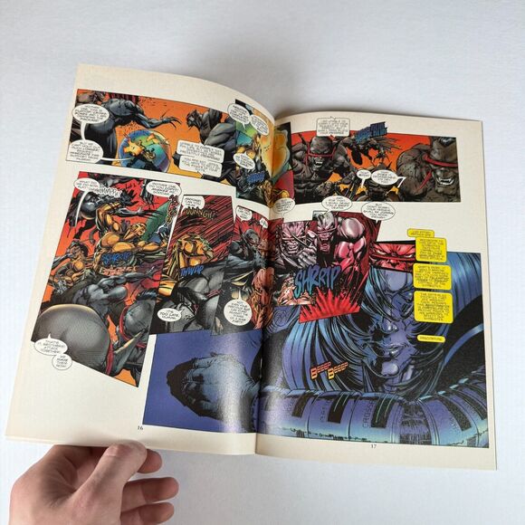 Wetworks #3 (Image Comics Malibu Comics September 1994) signed by WHILCE PORTAC - Picture 8 of 12